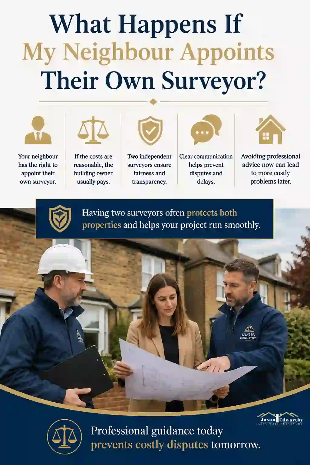What Happens If My Neighbour Appoints Their Own Surveyor Nuneaton?
